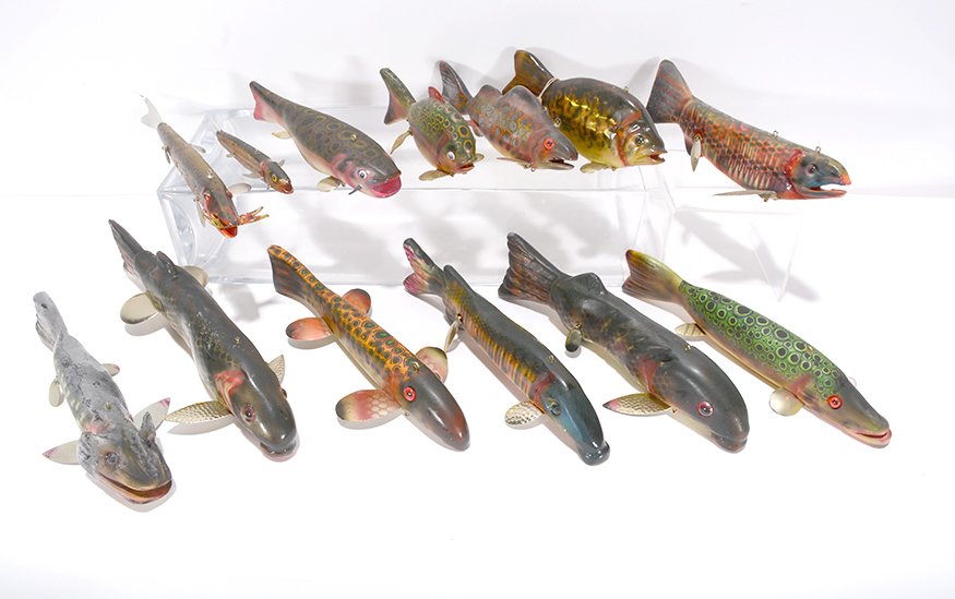 Bud Stewart. 13 Lures & Decoys. (1 of 4)