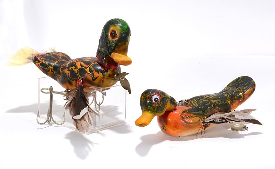 Bud Stewart. Baby Duck Lures. (1 of 2)