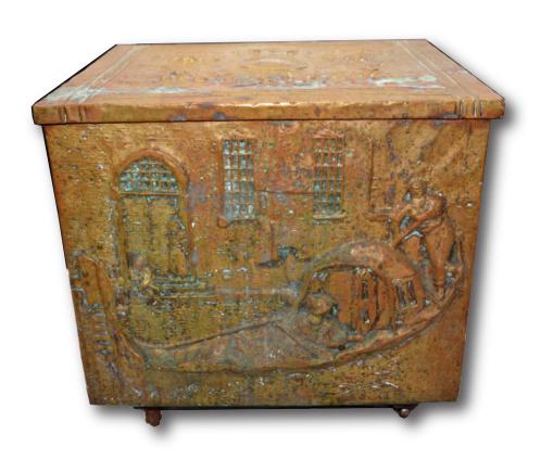 Decorated Brass Firebox. (1 of 7)