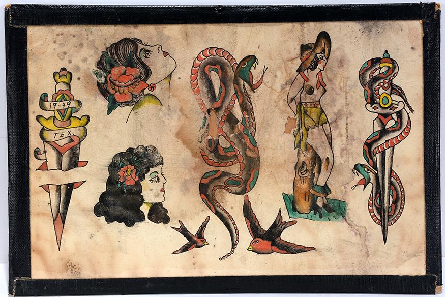 W.R. King. Missing Page From Flash Art Book. (1 of 1)