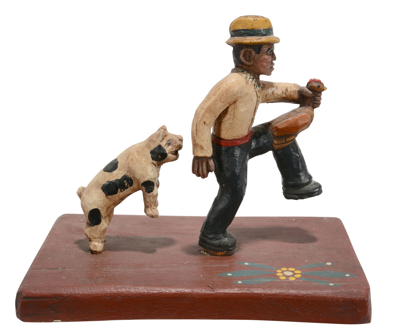 J & ML. Man Caught Stealing Chicken. (1 of 6)