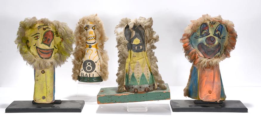 Four Knock Carnival Down Dolls. (1 of 2)