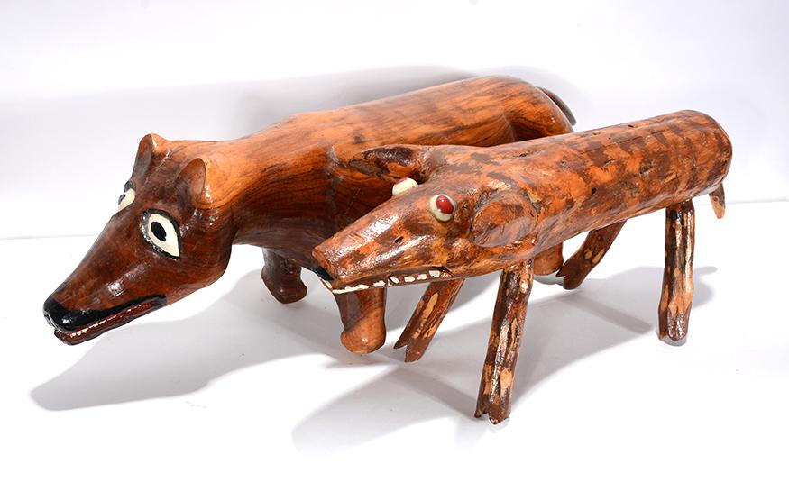 Abel Criss & Leroy Lewis. Woodland Dogs. (1 of 5)