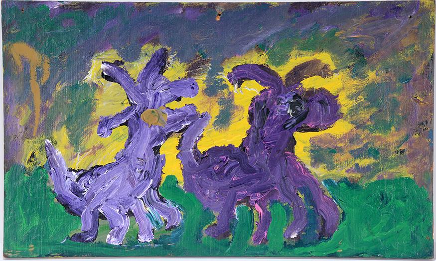 Clyde Jones. Purple Dogs. (1 of 1)