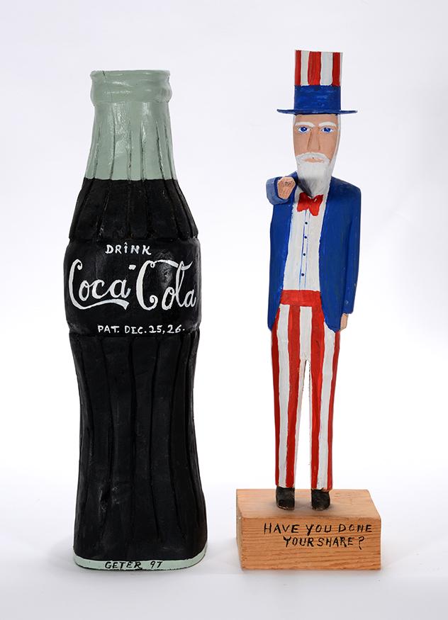 Preston Geter. Uncle Sam & Coca-Cola. (1 of 1)