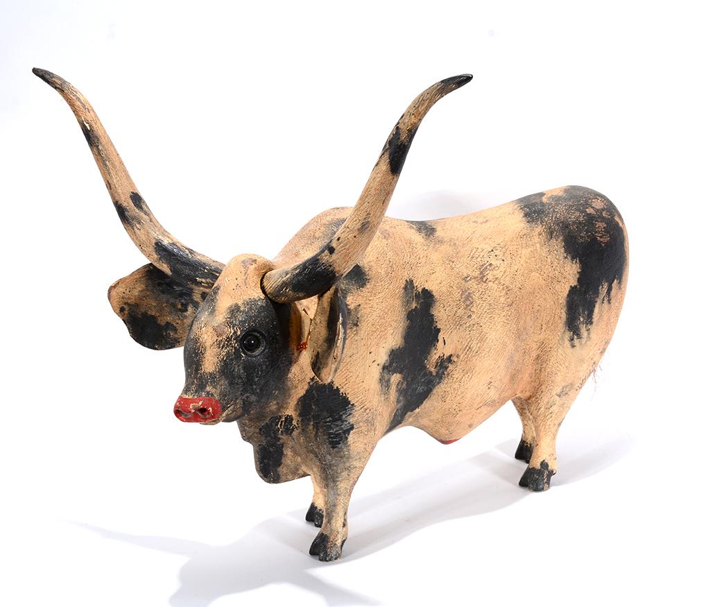 William Jauquet. Long Horn Steer. (1 of 5)