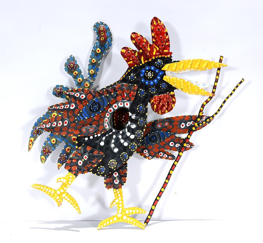 Peter Loose. Rooster Bird House. (1 of 2)