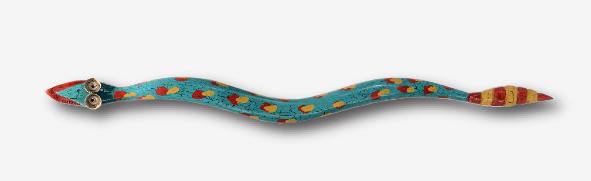 Steve Meadows. Bottlecap Eyed Snake. (1 of 2)