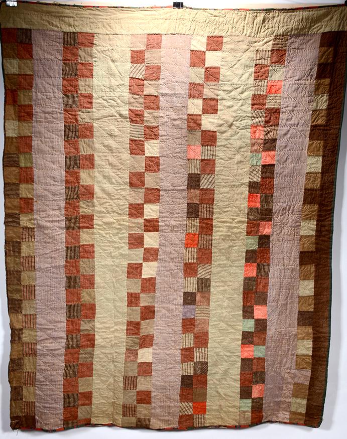 Checkerboard & Stripes Quilt. (1 of 3)
