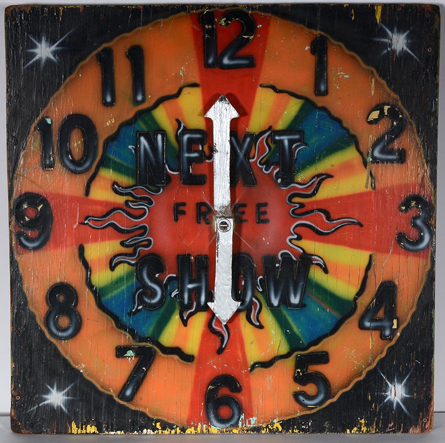 Ringling Bros. Circus Next Show Clock. (1 of 2)