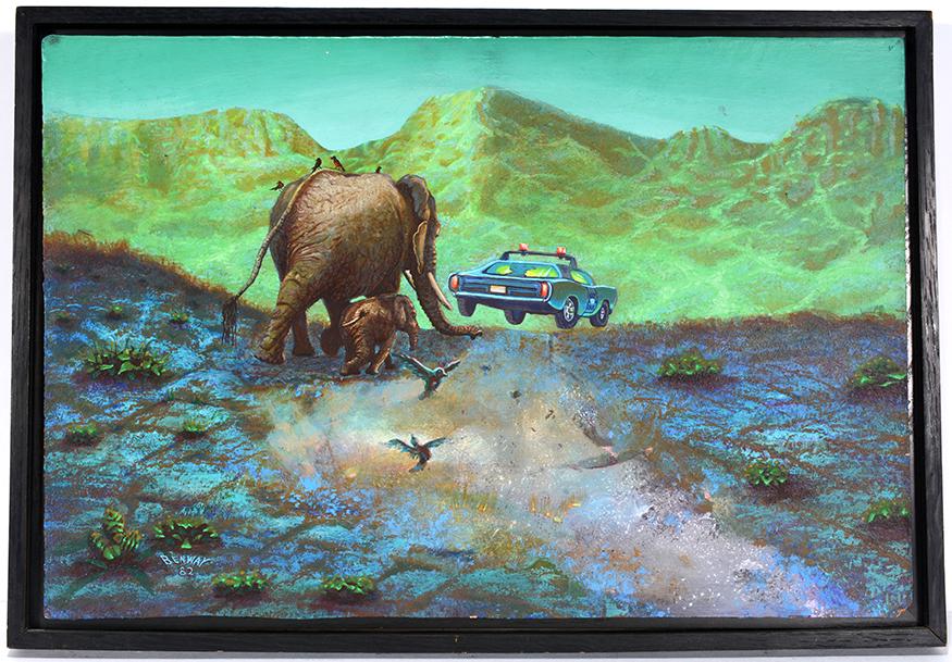 William Benway. Cop Car In Africa. (1 of 3)