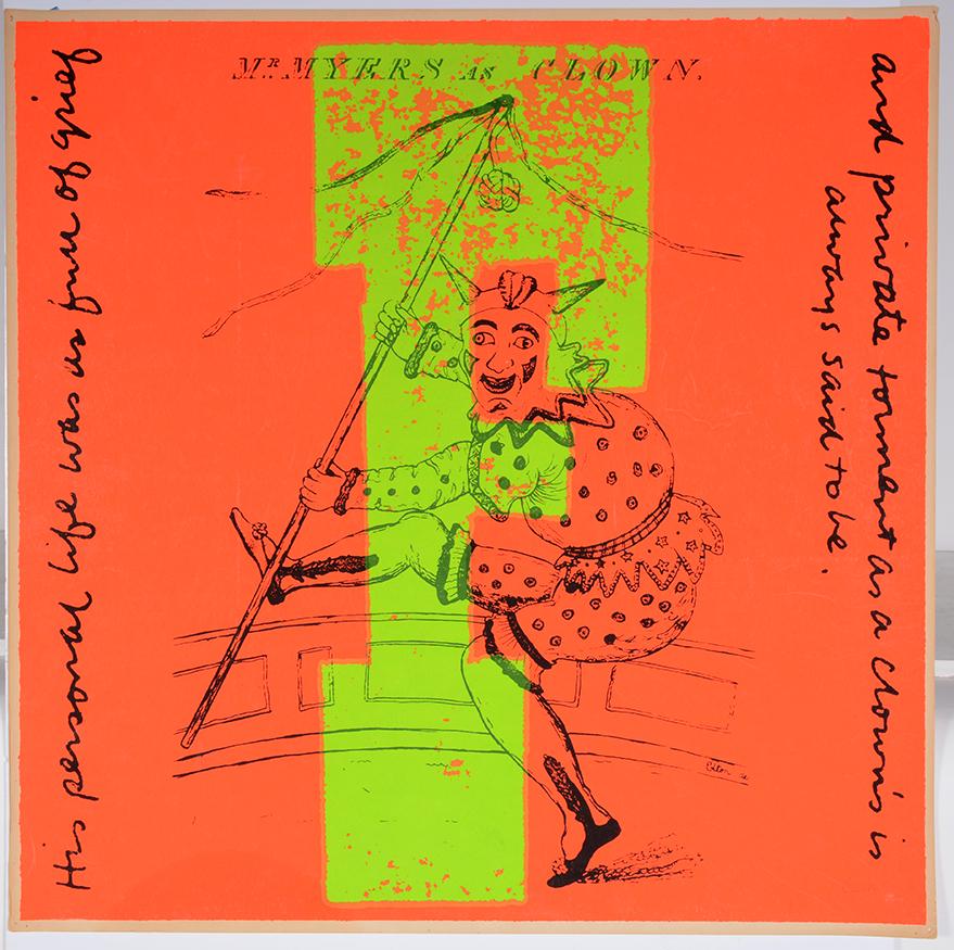 Corita Kent. Circus Alphabet Series Letter F. (1 of 5)