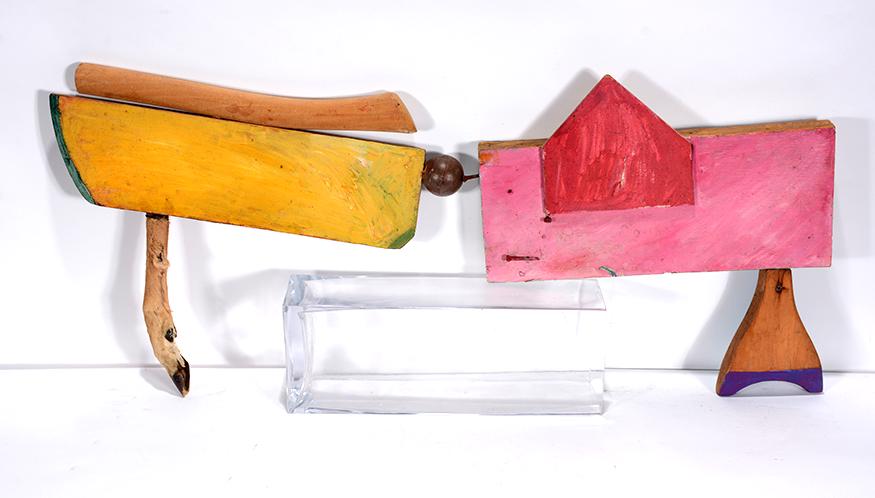 Pair Of Contemporary Art Objects. (1 of 3)