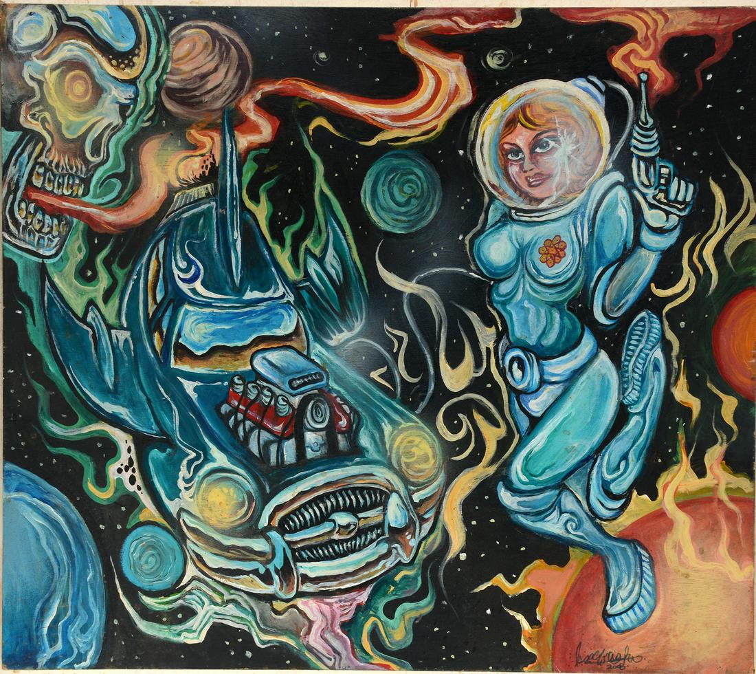 Isaac Wright. Space Girl. (1 of 3)