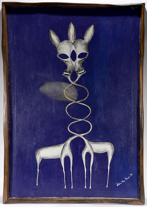 John Van Haver. Spiral Headed Animals. (1 of 3)