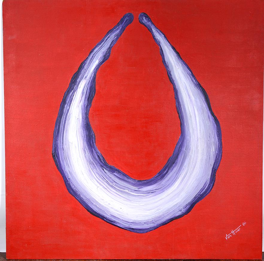 John Van Haver. Red Background. (1 of 2)