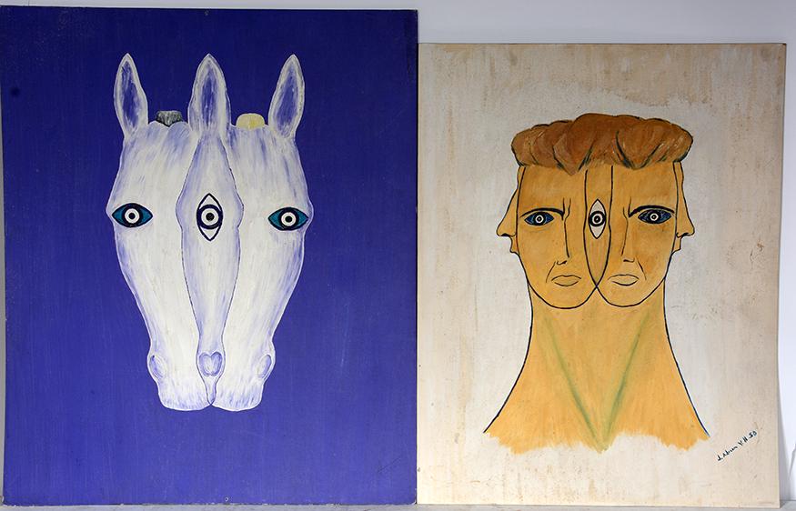 John Van Haver. Three Eyes. (1 of 3)