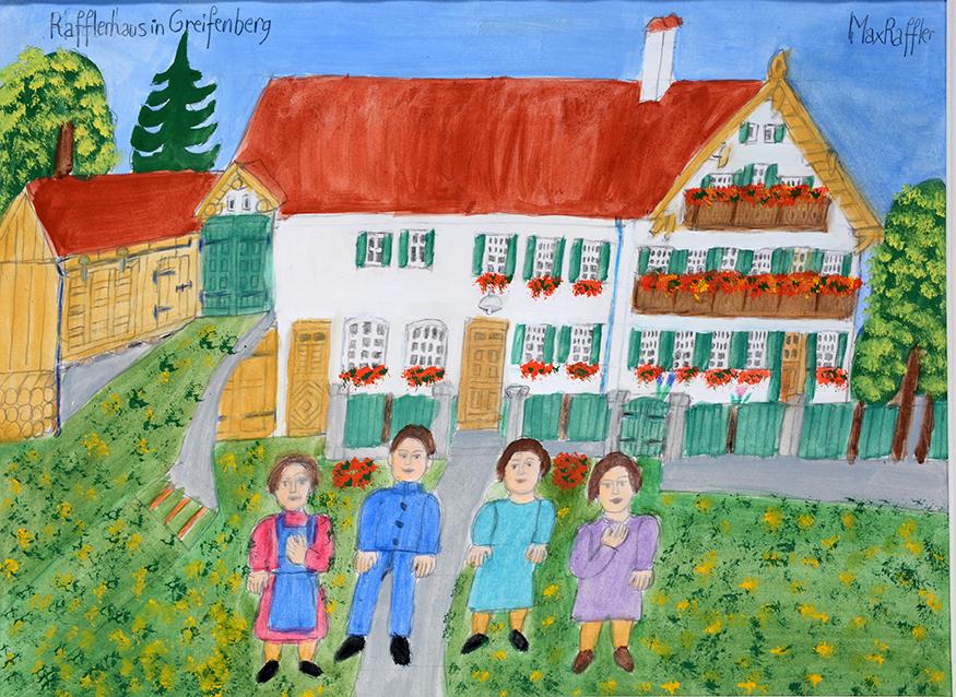 Max Raffler. Rafflerhaus In Greifenberg. (1 of 3)