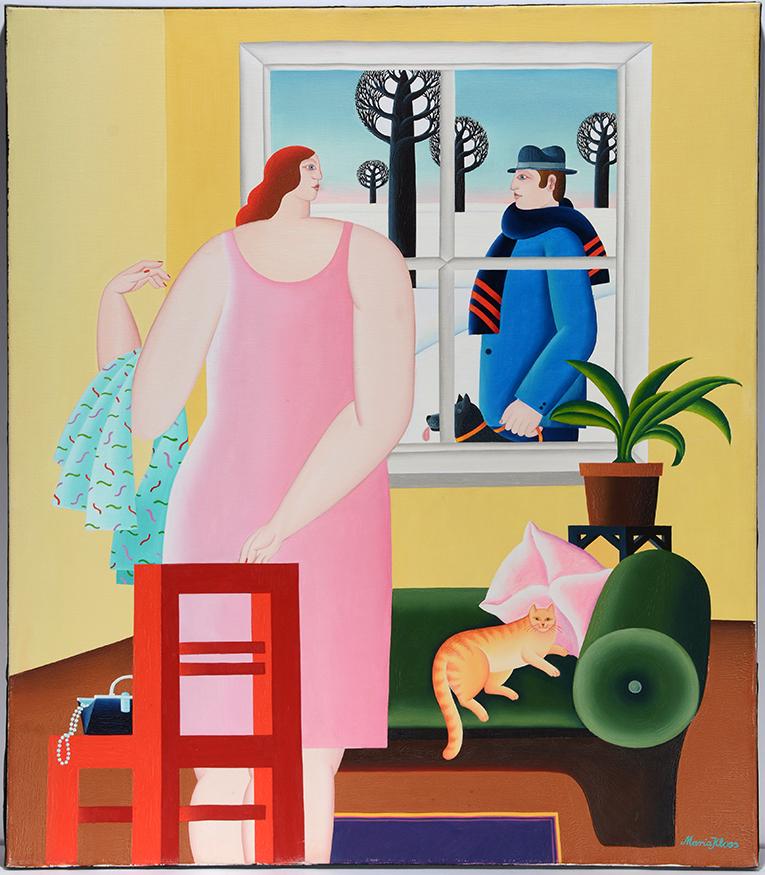 Maria Kloss. Winter Picture Window. (1 of 4)