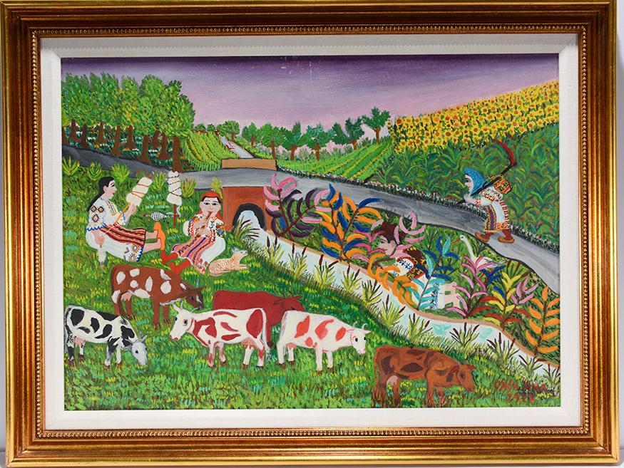 Ana Oncu. In The Cow Pasture. (1 of 5)