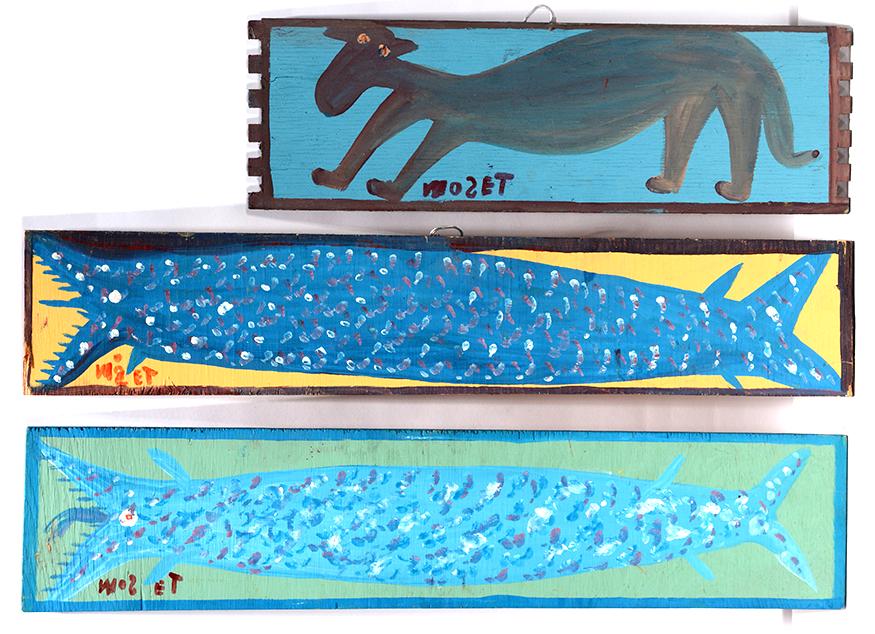 Mose Tolliver. Three Works. (1 of 1)