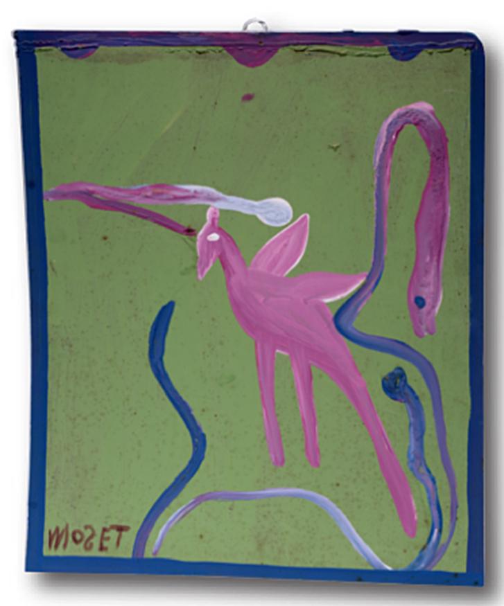 Mose Tolliver. Snakes & Bird. (1 of 4)