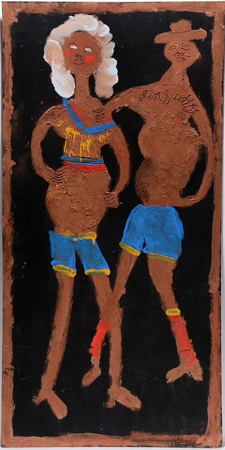 Jimmy Lee Sudduth. Bathing Suit Couple. (1 of 2)