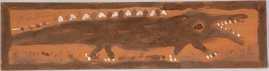 Jimmy Lee Sudduth. Small Gator. (1 of 1)