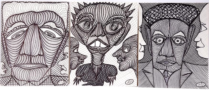 Ted Gordon. Demon and Two Faces. (1 of 2)