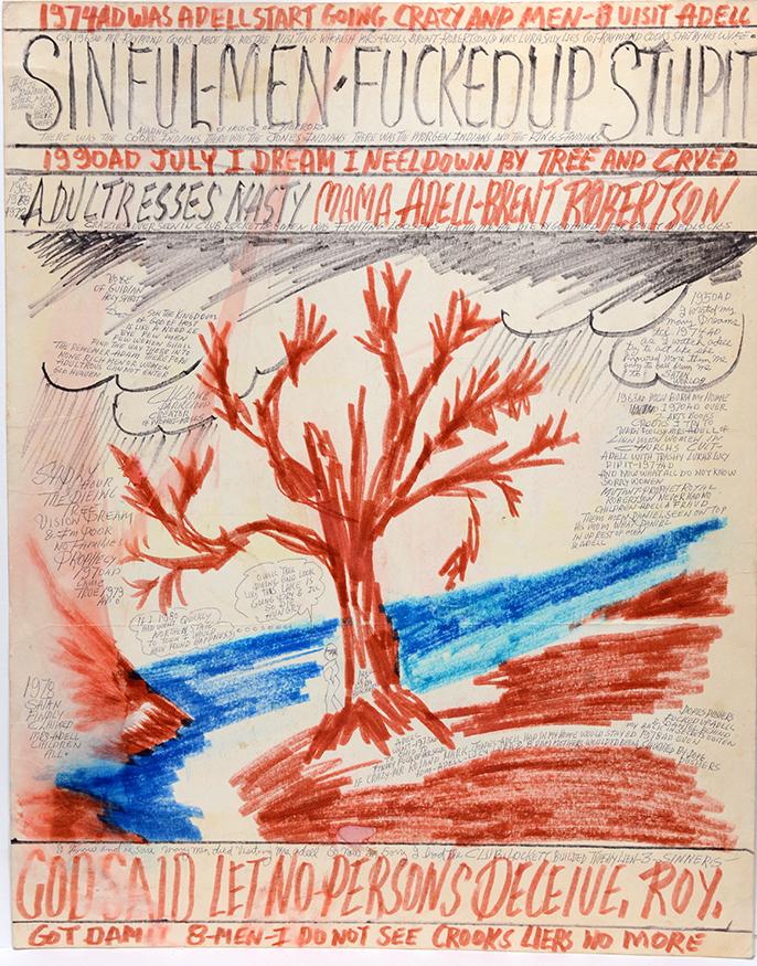 Prophet Royal Robertson. Tree & Dream. (1 of 2)