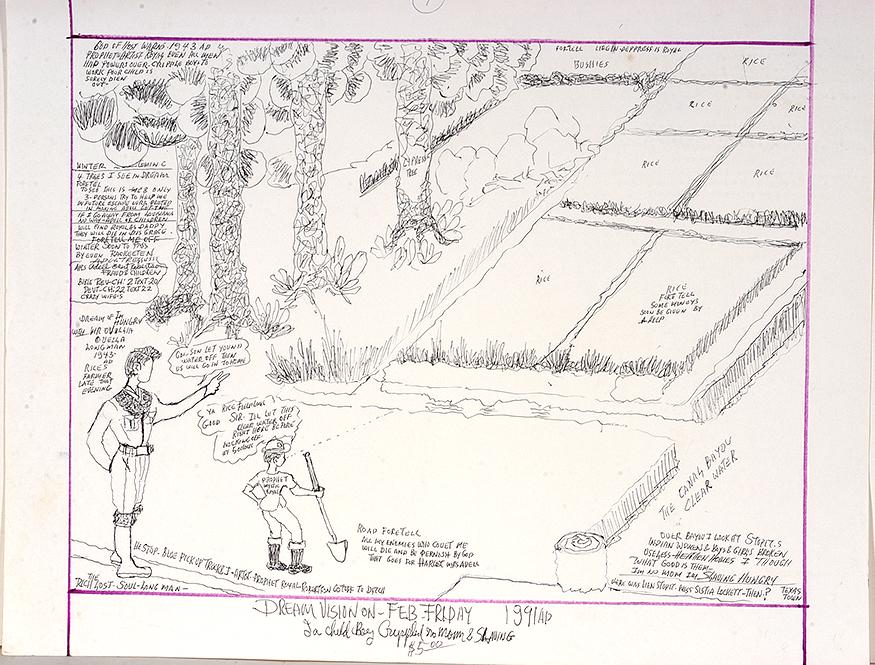 Prophet Royal Robertson. Dream Vision. (1 of 1)