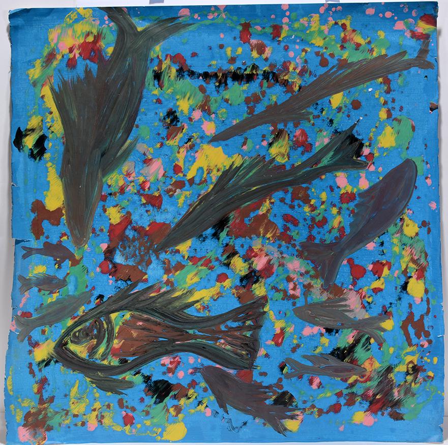 Lonnie Holley. Fish. (1 of 2)