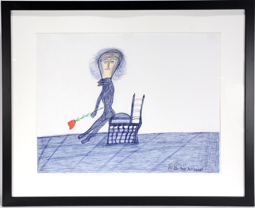 Creative G.C. DePrie. Blue Girl. (1 of 3)