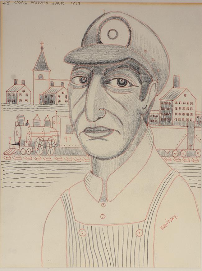 Jack Savitsky. Coal Miner Jack. (1 of 4)