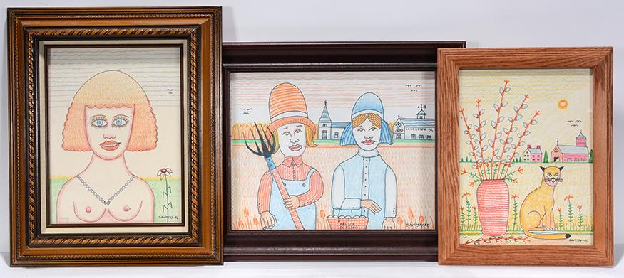 Jack Savitsky. Three Works. (1 of 1)