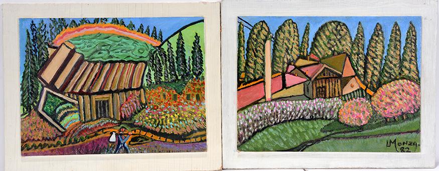 Louis Monza. Cabin In Woods, 1 & 2. (1 of 4)