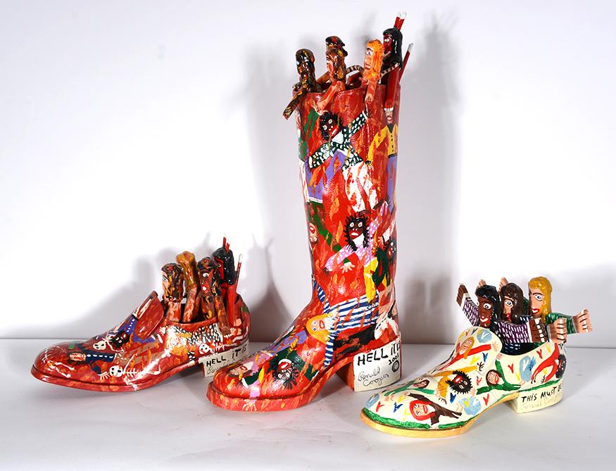 Ronald Cooper. Hell Shoes & Boot. (1 of 4)