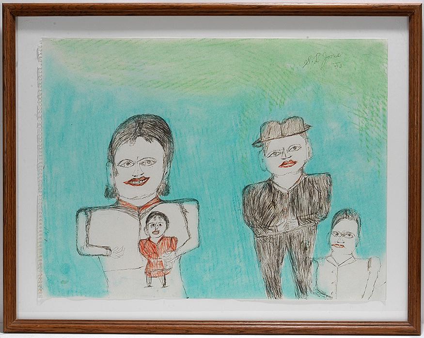 S.L. Jones. Woman Holding Baby. (1 of 1)