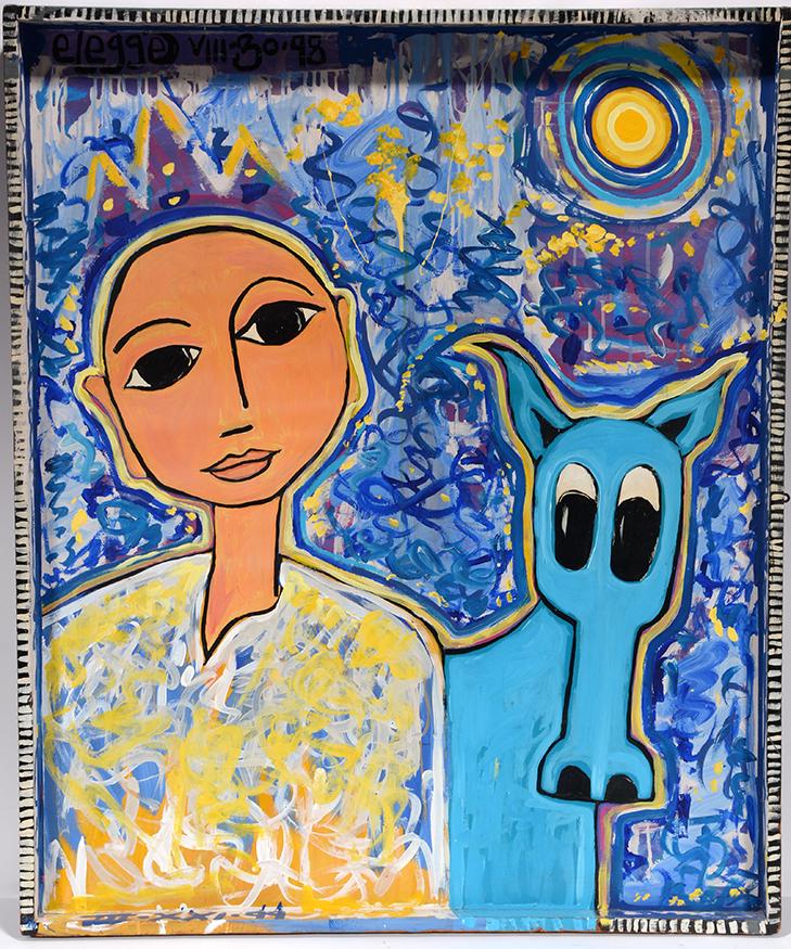 Eric Legge. Boy With Blue Mule. (1 of 2)