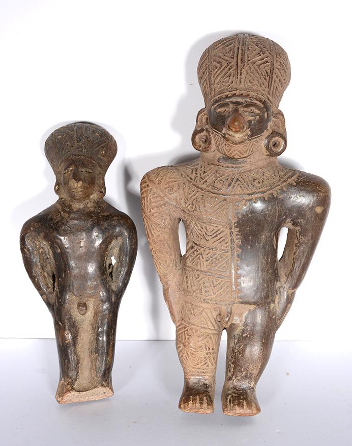 Pre-Columbian. Standing Figures. (1 of 7)