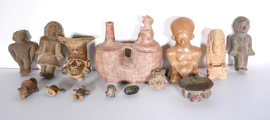 Pre-Columbian & Contemporary Works. (1 of 3)