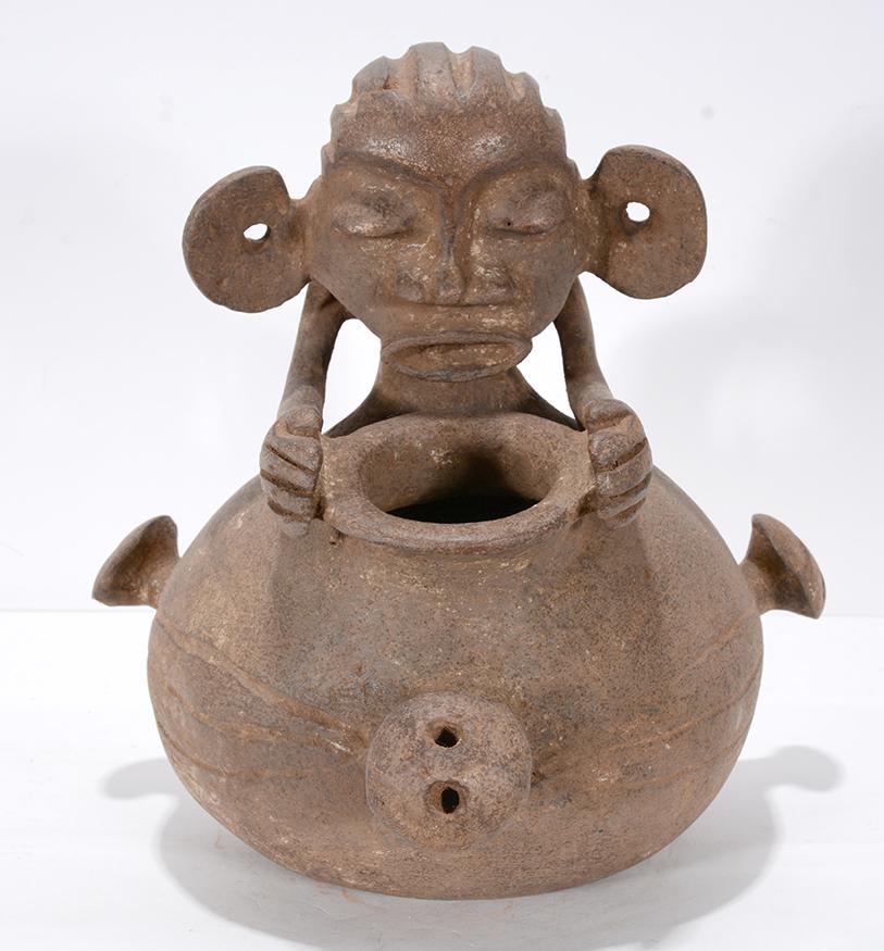African Ceremonial Witch Doctor Vessel. (1 of 5)