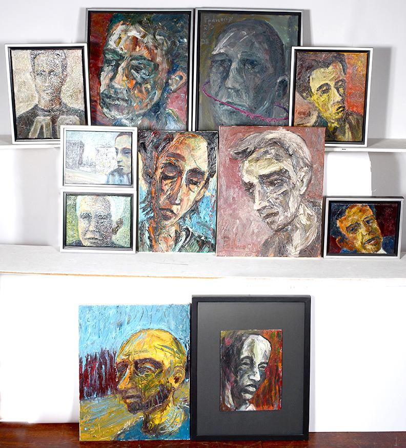 David Padworry. 11 Modern Male Portraits. (1 of 3)