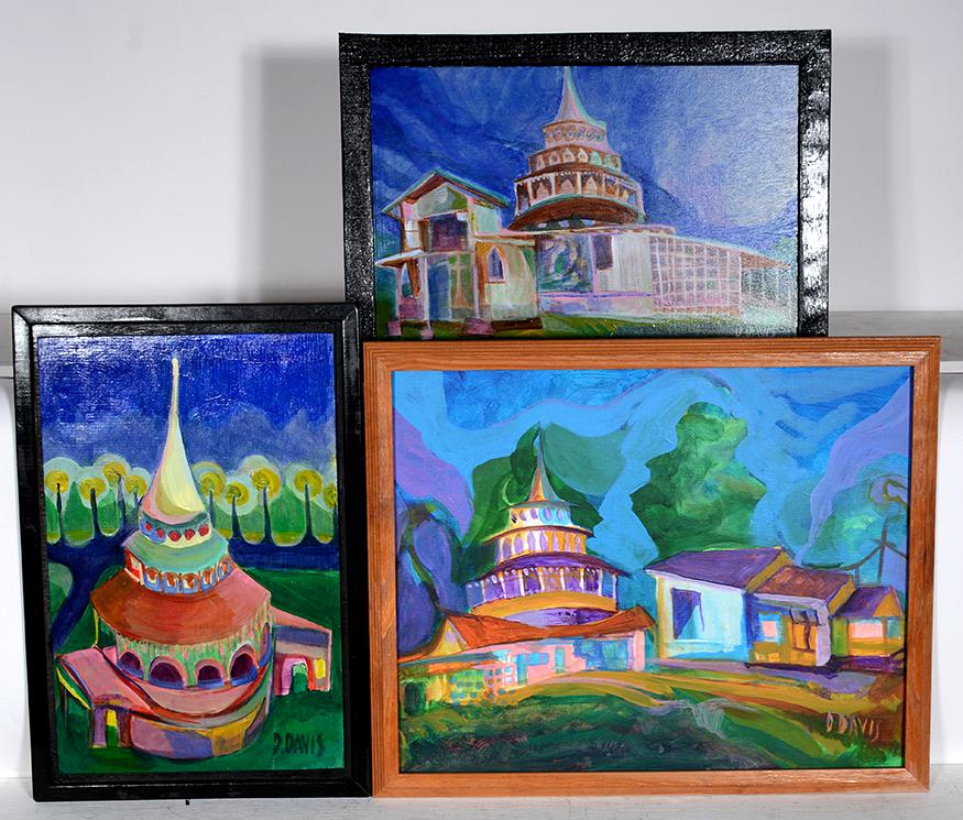 D. Davis. Views Of Paradise Garden. (1 of 4)