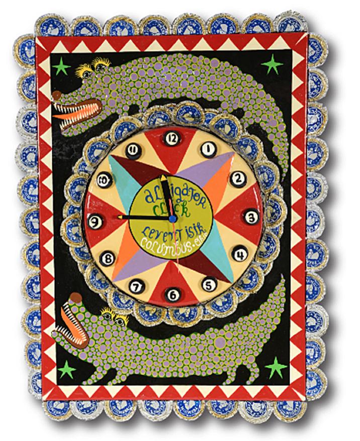 Levent Isik. Alligator Clock. (1 of 3)