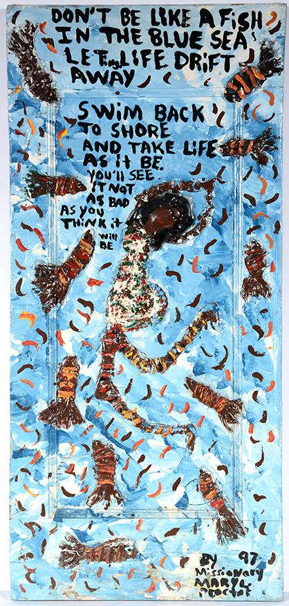 Mary Proctor. Fish In Blue Sea. (1 of 3)