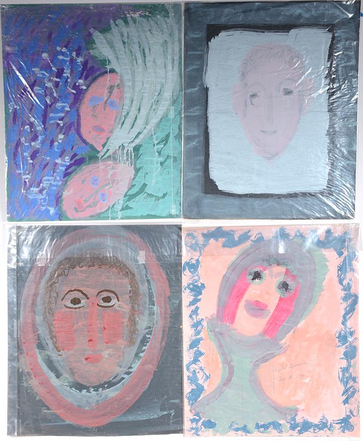 Sybil Gibson. Four Portraits. (1 of 2)