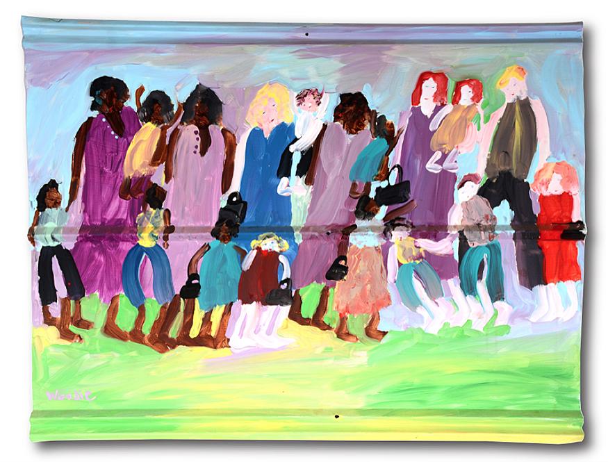 Woodie Long. Mothers With Children. (1 of 4)