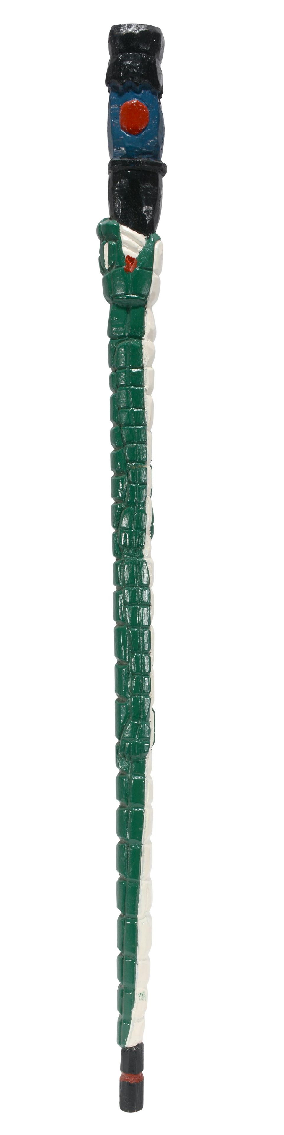 Herbert Singleton. Alligator Walking Cane. (1 of 6)