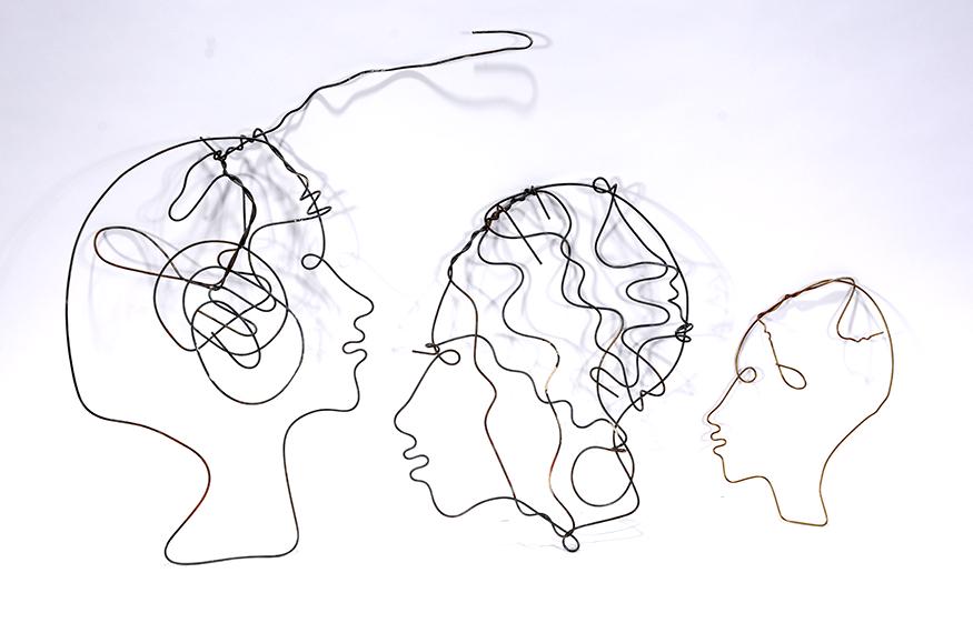 Lonnie Holley. Dad, Mom & Child. (1 of 1)